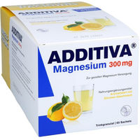 Produktbild von ADDITIVA Magnesium 300 mg Pulver 60 Sachets