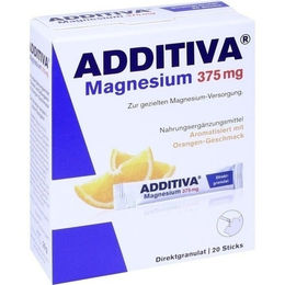 ADDITIVA Magnesium 375 mg Sticks Orange – Bild 1 von 1