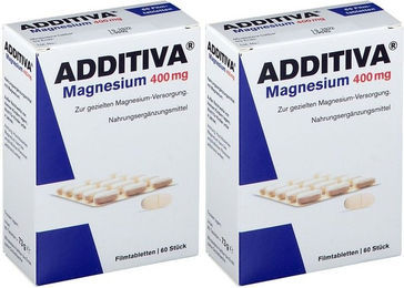 ADDITIVA Magnesium 400 mg Tabletten – Bild 1 von 1