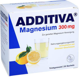 Additiva Magnesium Carbonat Pulver 300 mg 20 Sachets – Bild 1 von 1