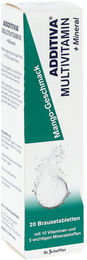 Additiva Multivitamin + Mineral Brausetabletten Mango-Geschmack – Bild 1 von 1