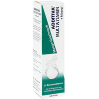 Produktbild von Additiva Multivitamin + Mineral Brausetabletten Mango-Geschmack