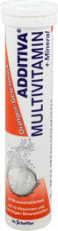 ADDITIVA Multivitamin + Mineral von Dr. Scheffler Brausetabletten Orangen-Geschmack 20 Stück – Bild 1 von 2