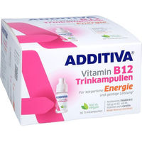 Produktbild von ADDITIVA Vitamin B12 Trinkampullen 30 Stück