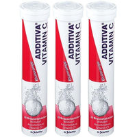 Produktbild von ADDITIVA Vitamin C Blutorange Brausetabletten mit 1000 mg