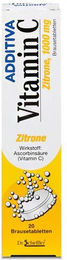 Additiva Vitamin C Brausetabletten mit Ascorbinsäure 1 g 20 Stück – Bild 1 von 1
