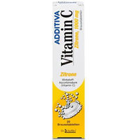 Produktbild von Additiva Vitamin C Brausetabletten mit Ascorbinsäure 1 g 20 Stück