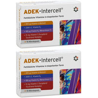 Produktbild von ADEK-Intercell Kapseln mit 2000 IE von Intercell Pharma 180 Kapseln