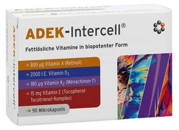 Adek-Intercell von Intercell Pharma Kapseln mit pflanzlichem Ursprung 90 Stück – Bild 1 von 1