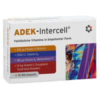 Produktbild von Adek-Intercell von Intercell Pharma Kapseln mit pflanzlichem Ursprung 90 Stück