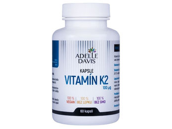 Adelle Davis Vitamin K2 MK-7 100 mcg 60 Kapseln – Bild 1 von 1