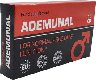 Ademunal Kapseln mit Kürbiskernextrakt, Cranberry und Selen 4,9 g – Bild 1 von 3