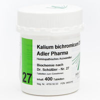 Produktbild von Adler Pharma Biochemie 27 Kalium bichromicum D12 Tabletten