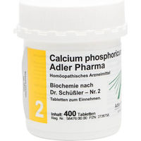 Produktbild von Adler Pharma Calcium Phosphoricum D6 Biochemie nach Dr. Schüßler Nr. 2 Tabletten