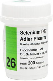 Adler Pharma Selenium D12 Biochemie nach Dr. Schüßler Tabletten – Bild 1 von 1