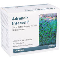Produktbild von Adrenal-intercell Anti-Stress-Komplex mit B-Komplex vegane Kapseln 120 Stück