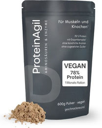 AgilNature ProteinAgil Erbsenprotein Pulver vegan und glutenfrei 600 g – Bild 1 von 2