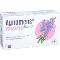 Produktbild von AGNUMENS mono 10 mg Kapseln von Hecht Pharma 60 Stück