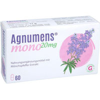 Produktbild von AGNUMENS mono 20 mg Kapseln von Hecht Pharma 60 Stück