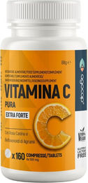 Agocap Pharma Vitamin C Ascorbinsäure 1000 mg Tabletten vegan zuckerfrei für Erwachsene und Kinder 160 Stück – Bild 1 von 3