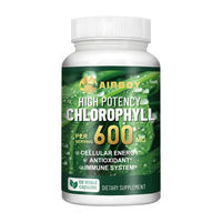Produktbild von Airboy Inc. Chlorophyll 600 mg Kapseln 120 Stück