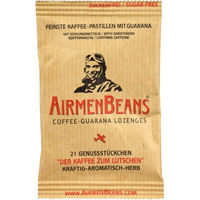 Produktbild von AirmenBeans Kaffee-Pastillen mit Guarana zuckerfrei 21 Stück