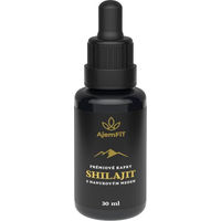 Produktbild von AjemFiT Himalaya-Shilajit Mineralstoff-Komplex mit Manuka-Honig Tropfen 10 ml ohne Zusatzstoffe