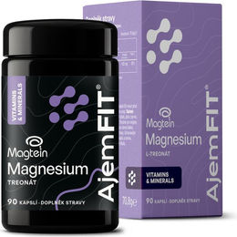 AjemFIT Magnesium L-Threonat Magtein 90 Kapseln ohne Zusatzstoffe – Bild 1 von 2