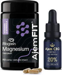 AjemFIT Schlaf- und Einschlafhilfepaket mit L-Threonat Kapseln für Unisex – Bild 1 von 3