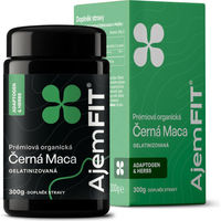 Produktbild von AjemFiT Schwarzes Maca Pulver ohne Zusatzstoffe 300 g