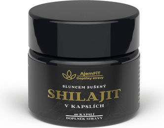 AjemFIT Shilajit Mineralstoff-Komplex sonnengetrocknet ohne Zusatzstoffe 60 Kapseln – Bild 1 von 1