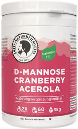 Aktiv Naturheilmittel D-Mannose Cranberry Acerola Kapseln 60 Stück – Bild 1 von 1