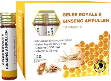 Aktiv-Naturheilmittel Gelee Royale & Ginseng Ampullen – Bild 1 von 1