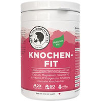 Produktbild von Aktiv Naturheilmittel Knochenfit Calcium Vitamin D3 und K2 Kapseln 60 Stück