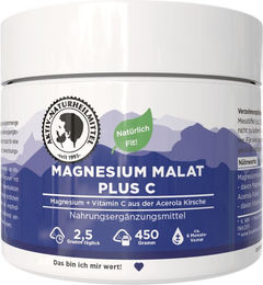 Aktiv Naturheilmittel Magnesium Malat Plus C Pulver ohne Zusatzstoffe – Bild 1 von 1