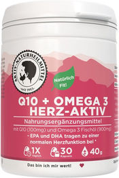 Aktiv Naturheilmittel Q10 + Omega 3 Herz-Aktiv Kapseln – Bild 1 von 1