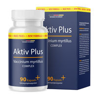 Produktbild von Aktiv Plus Kräuter-Komplex mit Pflanzenextrakten, Vitaminen und Mineralstoffen 90 Kapseln
