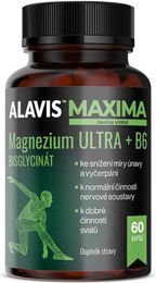 Alavis Maxima Magnesium Ultra B6 Bisglycinat Kapseln für Erwachsene und Senioren 60 Kapseln – Bild 1 von 1