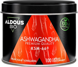 Aldous Ashwagandha KSM-66 Bio Kapseln ohne Zusatzstoffe 600 mg – Bild 1 von 2