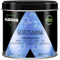 Produktbild von Aldous Bio Beauty-Kollagen-Kombi Glucosamin Tabletten glutenfrei und laktosefrei 200 Stück
