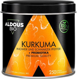 Aldous Bio Kurkuma Kapseln mit standardisiertem Extrakt – Bild 1 von 3