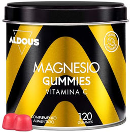 Aldous Bio Magnesiumcitrat Gummis mit Vitamin C vegan glutenfrei laktosefrei 120 Stück – Bild 1 von 5