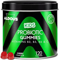 Produktbild von Aldous Bio Probiotika Kinder Gummis vegan glutenfrei laktosefrei 120 Stück