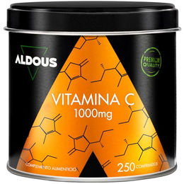 Aldous Bio Vitamin C Ascorbinsäure 1000 mg Tabletten ohne Zusatzstoffe gluten- und laktosefrei – Bild 1 von 6