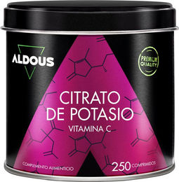 Aldous Kaliumcitrat Tabletten mit 250 mg Kalium – Bild 1 von 3