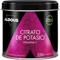 Produktbild von Aldous Kaliumcitrat Tabletten mit 250 mg Kalium