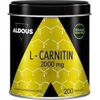 Produktbild von Aldous L-Carnitin Tabletten vegan glutenfrei laktosefrei ohne Zusatzstoffe