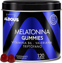 Aldous Melatonin Gummis ohne Gelatine und Zusatzstoffe 120 Stück – Bild 1 von 4