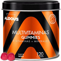 Produktbild von Aldous Multivitamin-Gummis für Kinder ohne Gelatine und Zusatzstoffe 120 Stück
