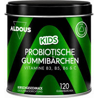 Produktbild von Aldous Probiotika Kinder Gummis vegan glutenfrei laktosefrei ohne Gelatine 120 Stück